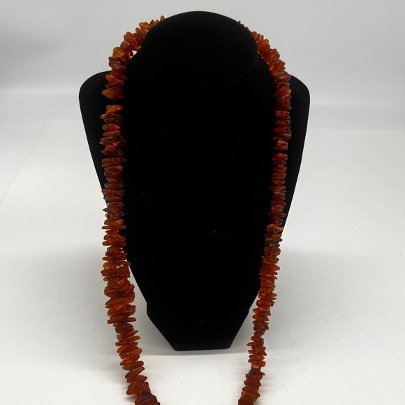 Not Known Jewelry - Raw Amber Necklace